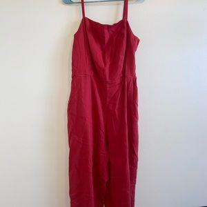 Red old navy jumpsuit